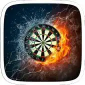 Free play online Flaming Dart Board APK