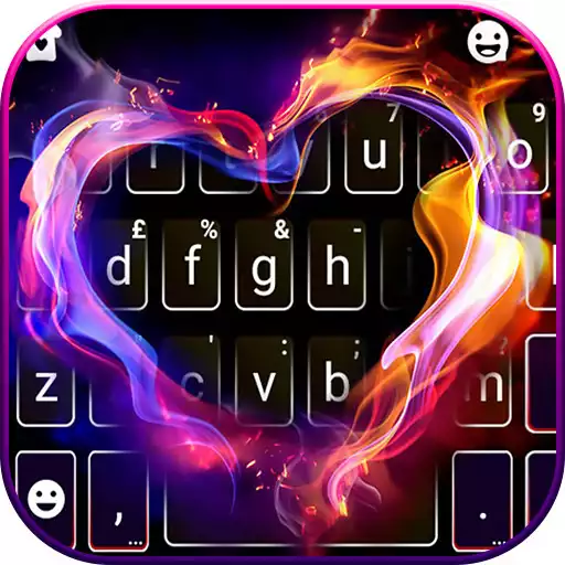 Free play online Flamingheart Keyboard Theme APK Free play online Flamingheart Keyboard Theme APK