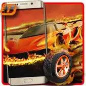 Free play online flaming hot race car theme APK