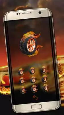 Play flaming hot race car theme