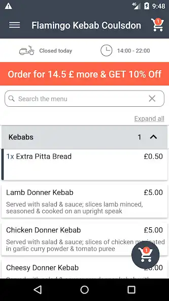 Play Flamingo Kebab Coulsdon as an online game Flamingo Kebab Coulsdon with UptoPlay
