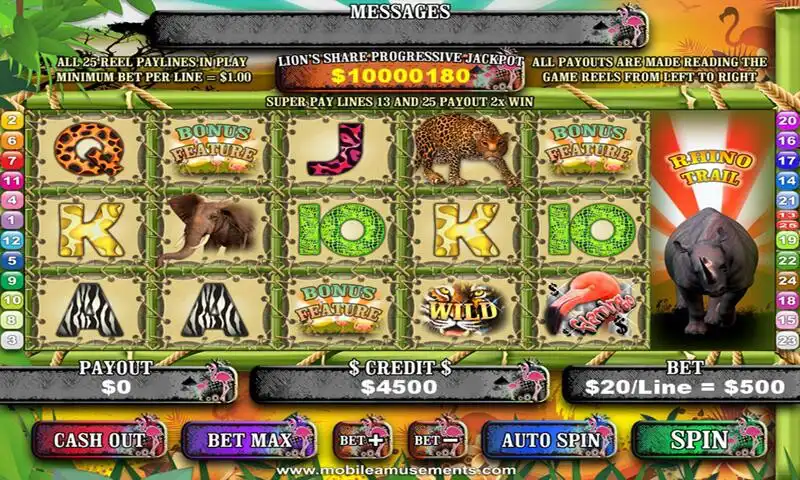 Play Flamingo Safari Slots  and enjoy Flamingo Safari Slots with UptoPlay