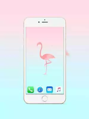 Play Flamingo Wallpaper