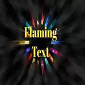 Free play online Flaming text APK Free play online Flaming text APK