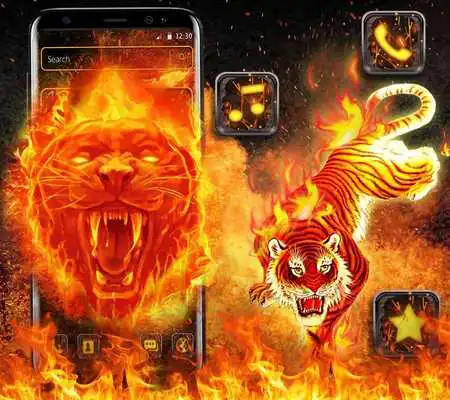 Play Flaming Wild Tiger Theme