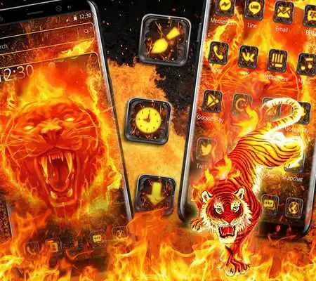 Play Flaming Wild Tiger Theme