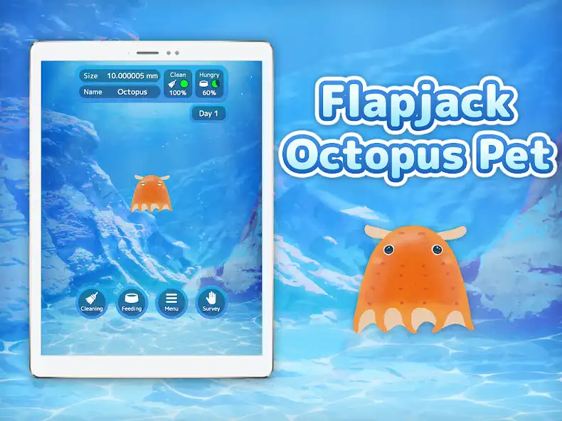 Play Flapjack Octopus Pet as an online game Flapjack Octopus Pet with UptoPlay