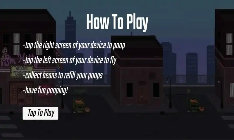 Play Flapping Pooper as an online game Flapping Pooper with UptoPlay
