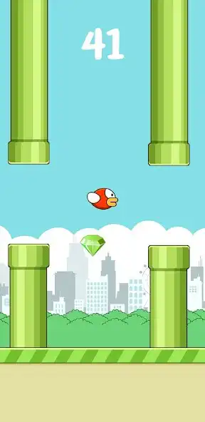 Play Flapping Red Bird as an online game Flapping Red Bird with UptoPlay