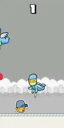 Play Flappy Appy as an online game Flappy Appy with UptoPlay