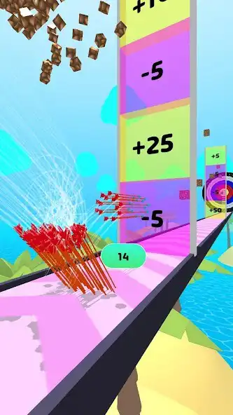 Play Flappy Arrows as an online game Flappy Arrows with UptoPlay