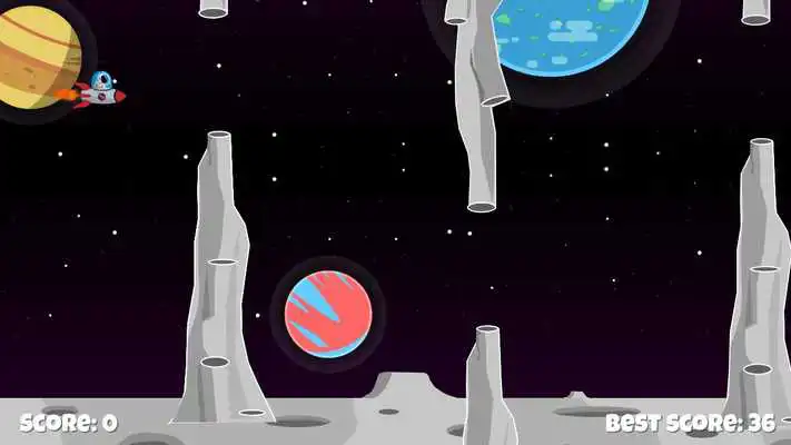 Play Flappy Astronaut