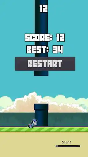 Play Flappy Badger as an online game Flappy Badger with UptoPlay