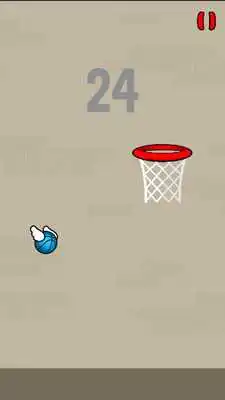 Play Flappy Ball - Ball through the Basket