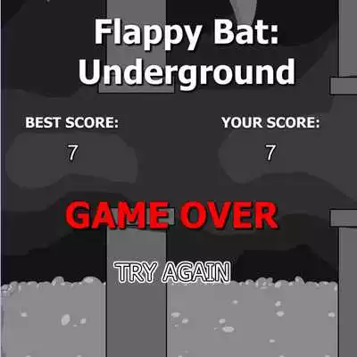 Play Flappy Bat: Underground