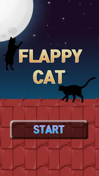 Play Flappy Cat : to the moon  and enjoy Flappy Cat : to the moon with UptoPlay