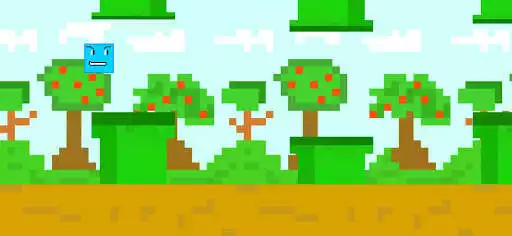 Play Flappy Cube as an online game Flappy Cube with UptoPlay