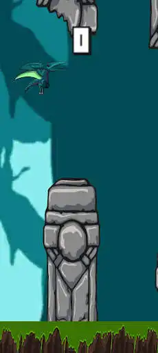 Play Flappy Dactyl as an online game Flappy Dactyl with UptoPlay