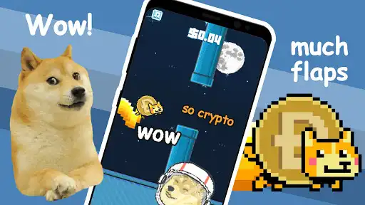 Play Flappy Dogecoin  and enjoy Flappy Dogecoin with UptoPlay