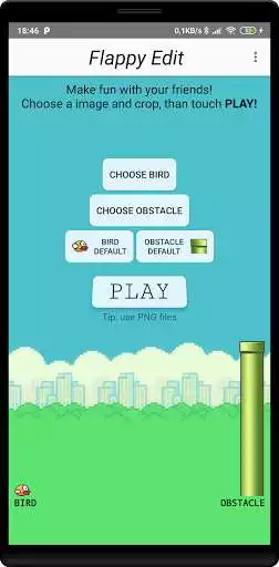Play Flappy Edit Creator as an online game Flappy Edit Creator with UptoPlay