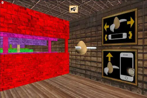 Play Flappy Egg 3D as an online game Flappy Egg 3D with UptoPlay