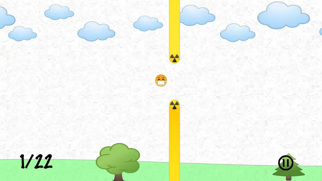 Play flappy emoji  and enjoy flappy emoji with UptoPlay