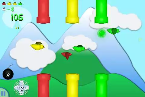 Play APK Flappy Flock:Pipes Strike Back  and enjoy Flappy Flock:Pipes Strike Back with UptoPlay com.instantiasoft.pipesstrikeback