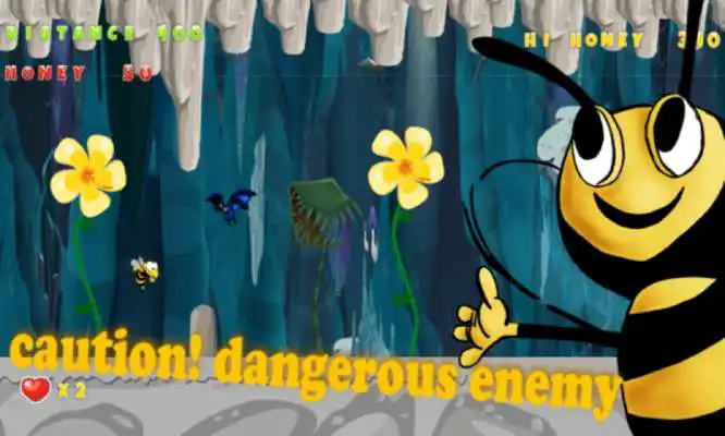 Play flappy happy bee