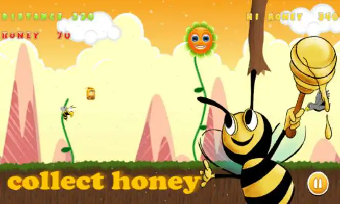 Play flappy happy bee