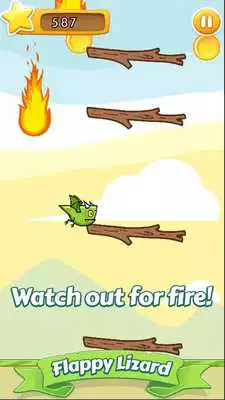 Play Flappy Lizzard - fun kids game