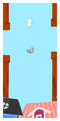 Play Flappy Pigeon as an online game Flappy Pigeon with UptoPlay