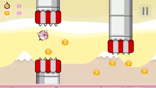 Play Flappy Pink Bird  and enjoy Flappy Pink Bird with UptoPlay