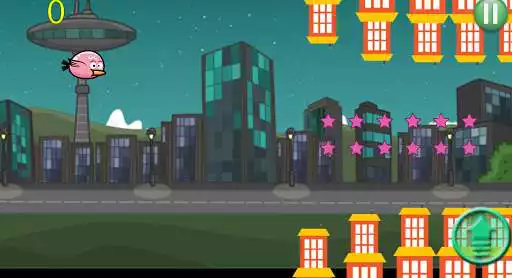 Play Flappy Pink Bird as an online game Flappy Pink Bird with UptoPlay