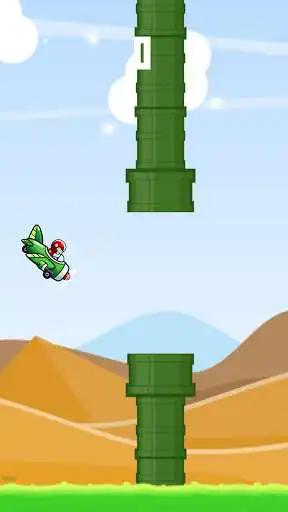 Play Flappy Plane - Flappy Tap Game as an online game Flappy Plane - Flappy Tap Game with UptoPlay