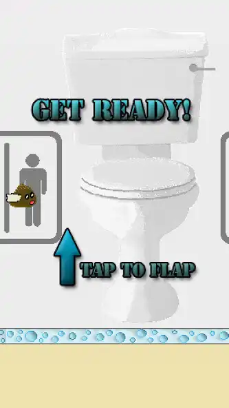 Play Flappy Poop as an online game Flappy Poop with UptoPlay