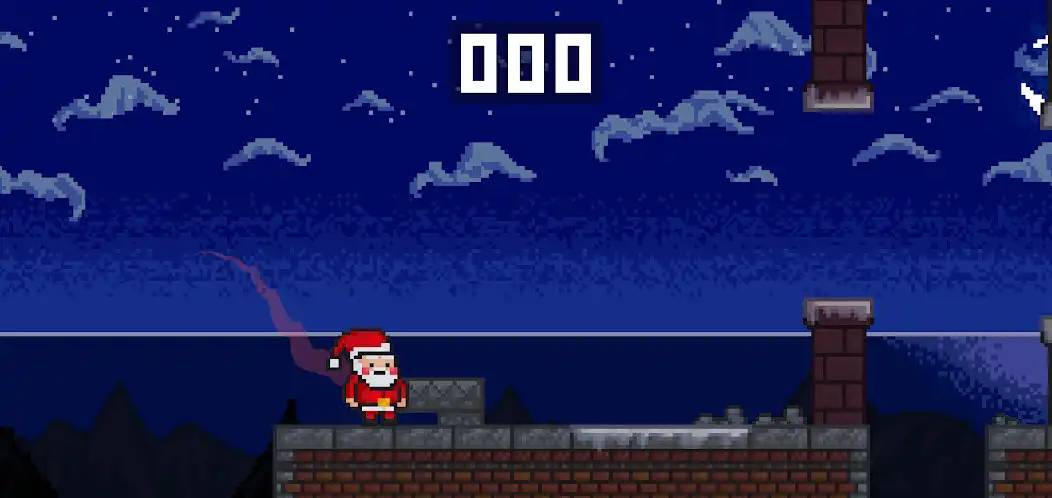 Play Flappy Santa Soar as an online game Flappy Santa Soar with UptoPlay