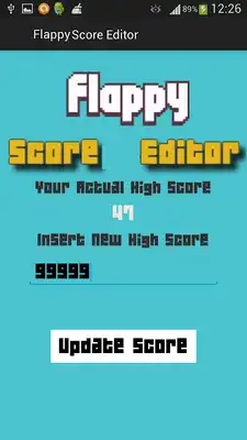 Play Flappy Score Editor