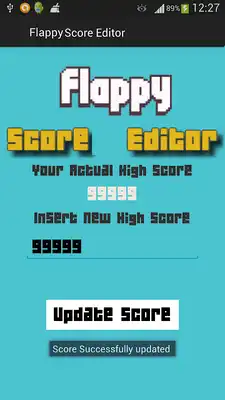 Play Flappy Score Editor