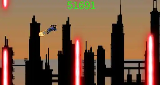 Play Flappy Ship as an online game Flappy Ship with UptoPlay