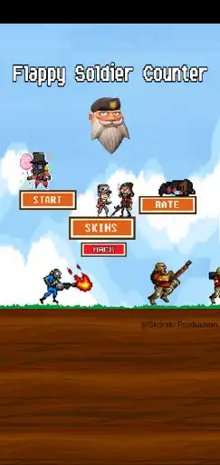 Play Flappy Soldier Counter Tf2 Bird as an online game Flappy Soldier Counter Tf2 Bird with UptoPlay