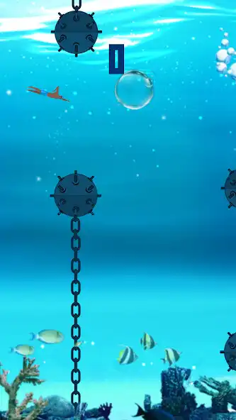 Play Flappy Swim as an online game Flappy Swim with UptoPlay