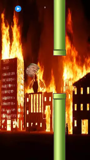 Play Flappy Trump as an online game Flappy Trump with UptoPlay