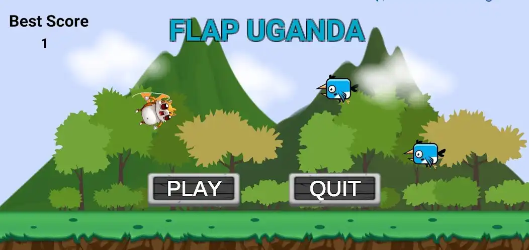 Play Flap Uganda Bird  and enjoy Flap Uganda Bird with UptoPlay