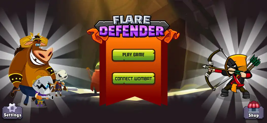 Play Flare Defender as an online game Flare Defender with UptoPlay