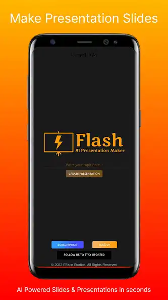 Play Flash - AI Presentation Maker  and enjoy Flash - AI Presentation Maker with UptoPlay