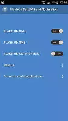 Play Flash Alert Call, SMS  Notify