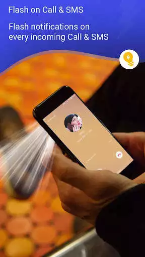 Play Flash Alert on Call and SMS