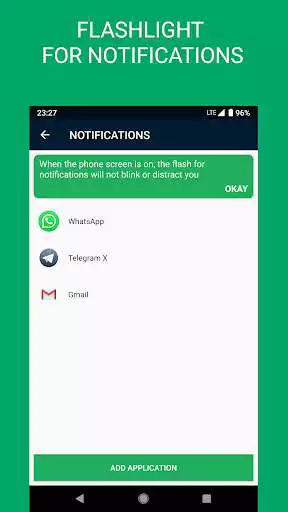Play Flash Alert On Call/SMS Play Flash Alert On Call/SMS