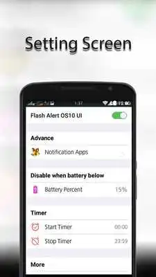 Play Flash Alerts on Call OS10
