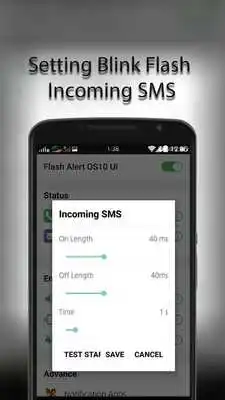 Play Flash Alerts on Call OS10